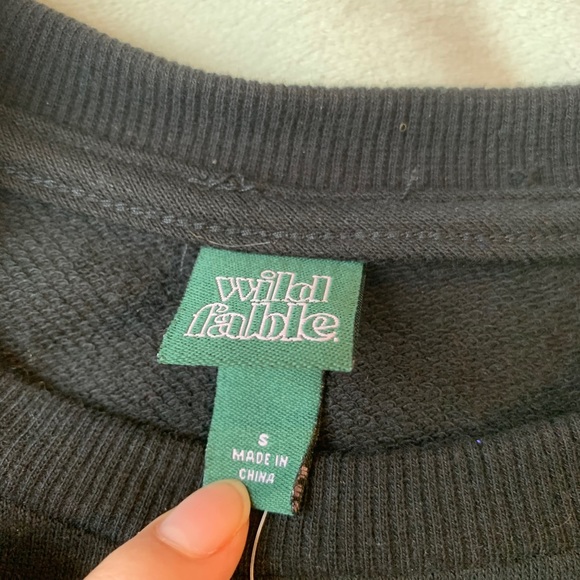 Black Sweater with Rhinestones - Picture 4 of 5